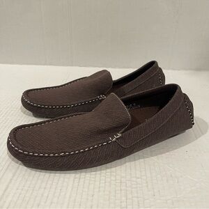Men’s Chuxx Brown Faux Suede Slip On Loafers Size 9 US!